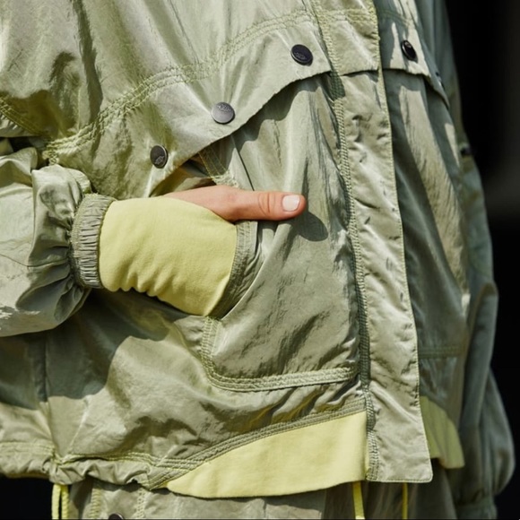 Free People Movement Opal Jacket Zip Up Zipper Windbreaker Coat - Picture 4 of 8